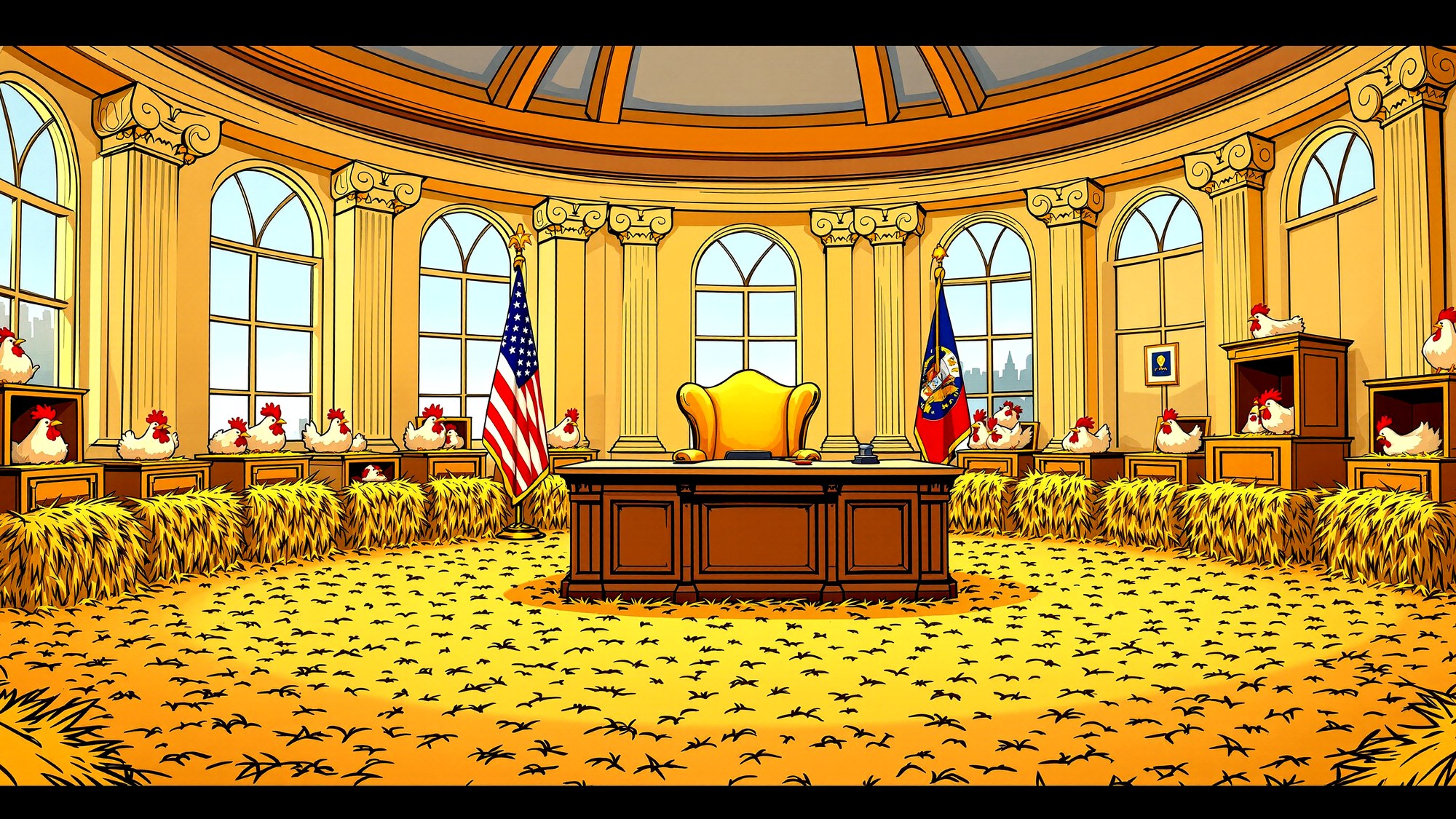 Oval Coop